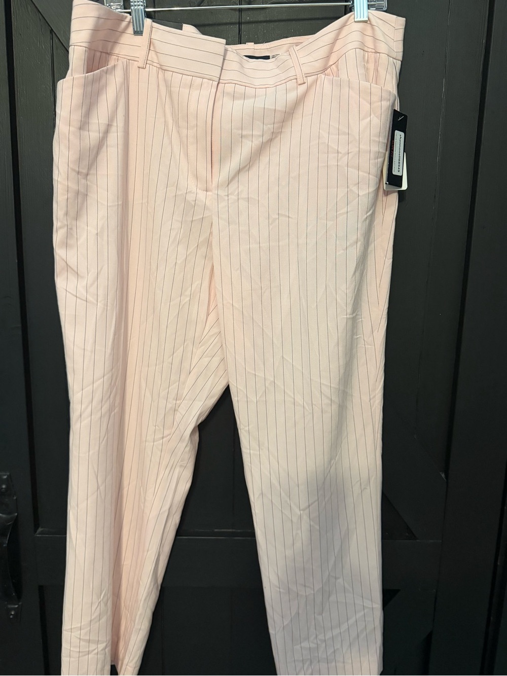 Tommy Hilfiger Light Pink Pinstripe Trousers